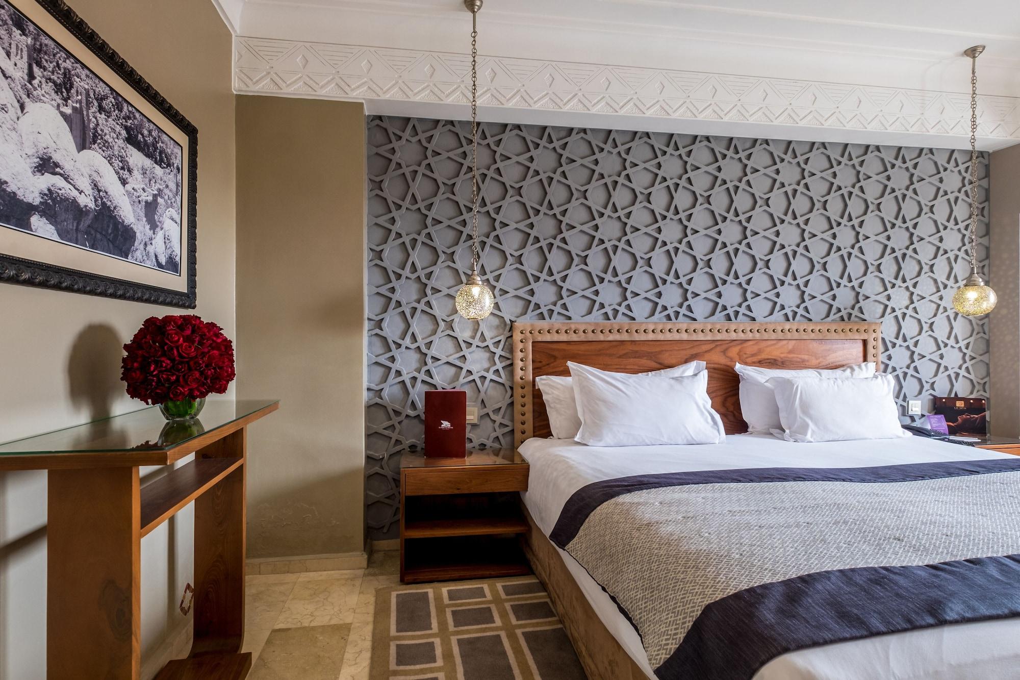 海微尼格spa酒店 马拉喀什 外观 照片 A bedroom at the hotel