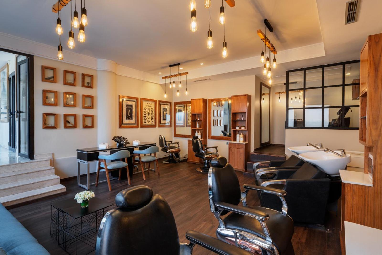 海微尼格spa酒店 马拉喀什 外观 照片 Salon interior