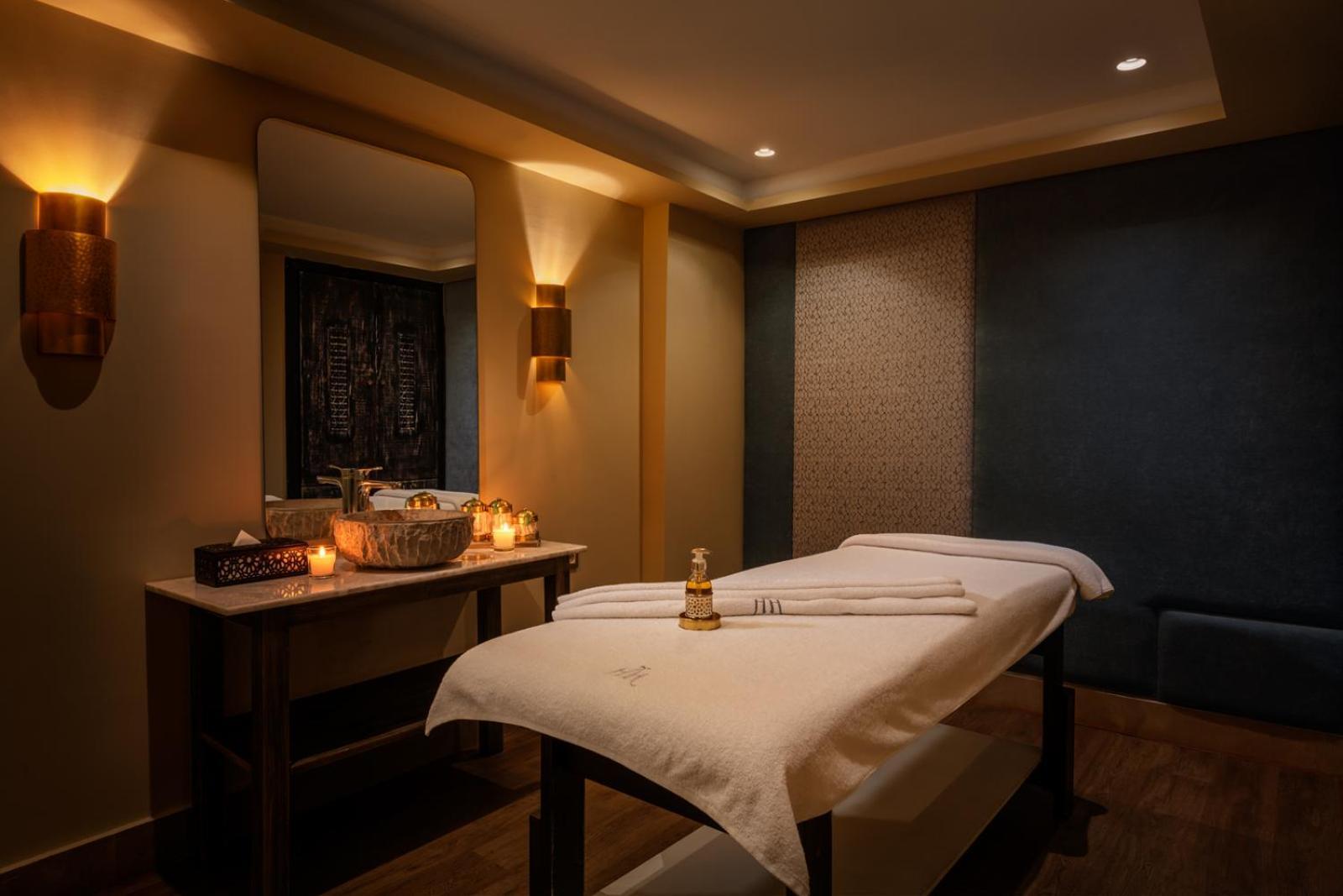 海微尼格spa酒店 马拉喀什 外观 照片 A treatment room at the spa