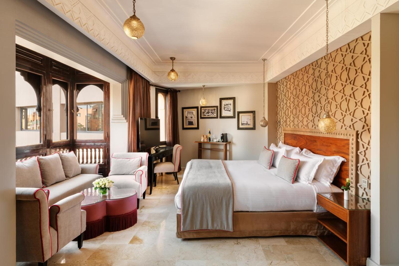 海微尼格spa酒店 马拉喀什 外观 照片 A suite at the hotel