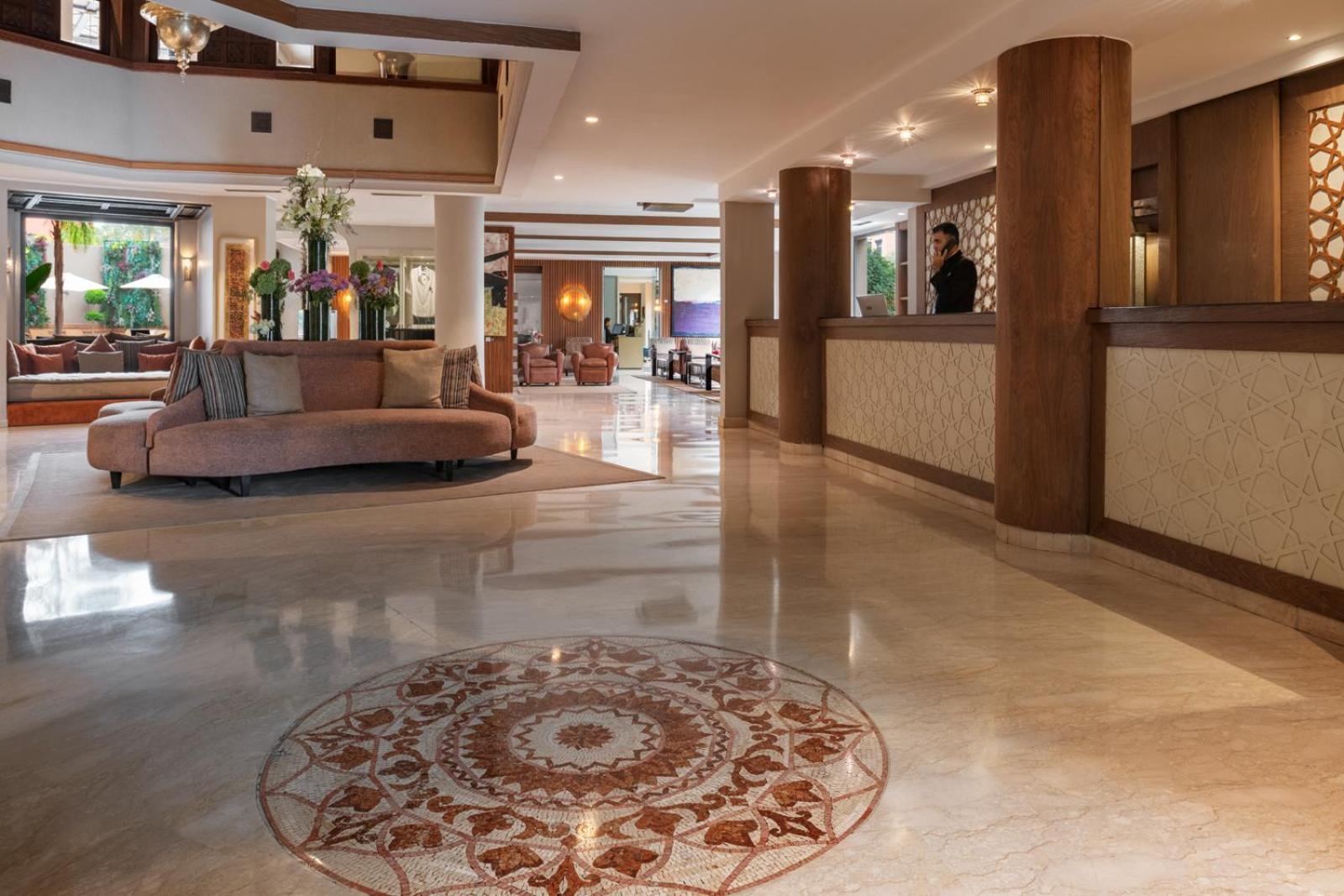 海微尼格spa酒店 马拉喀什 外观 照片 Lobby