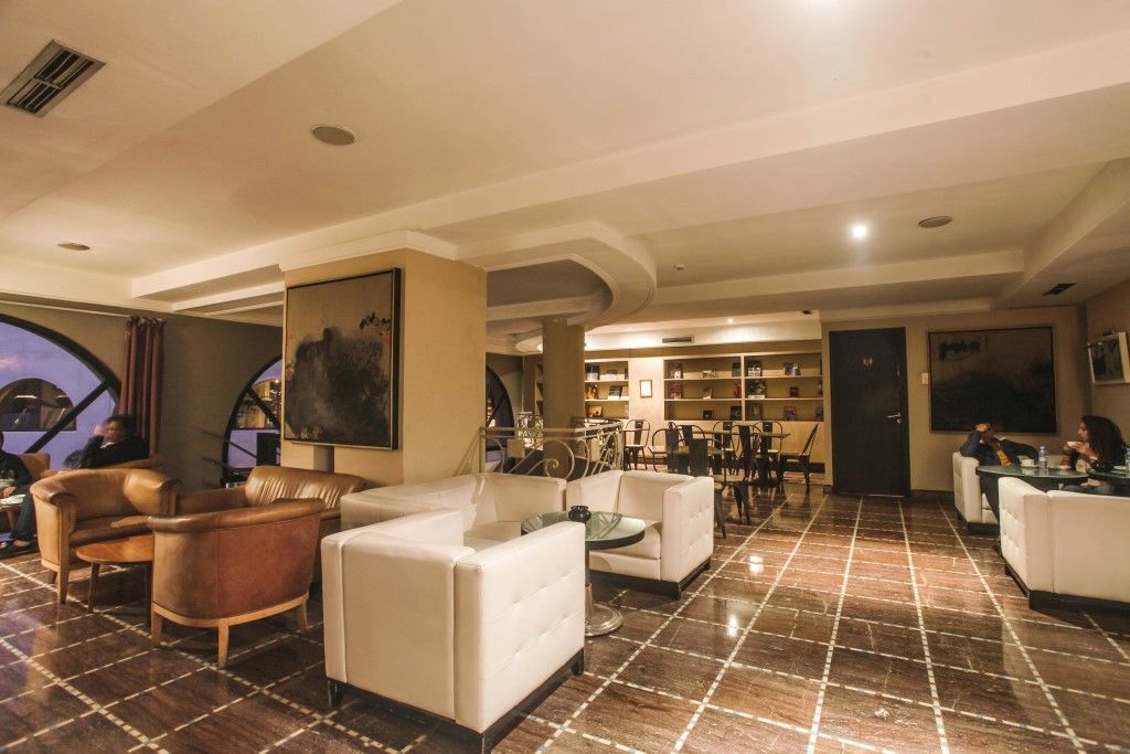 海微尼格spa酒店 马拉喀什 外观 照片 The lounge at the airport