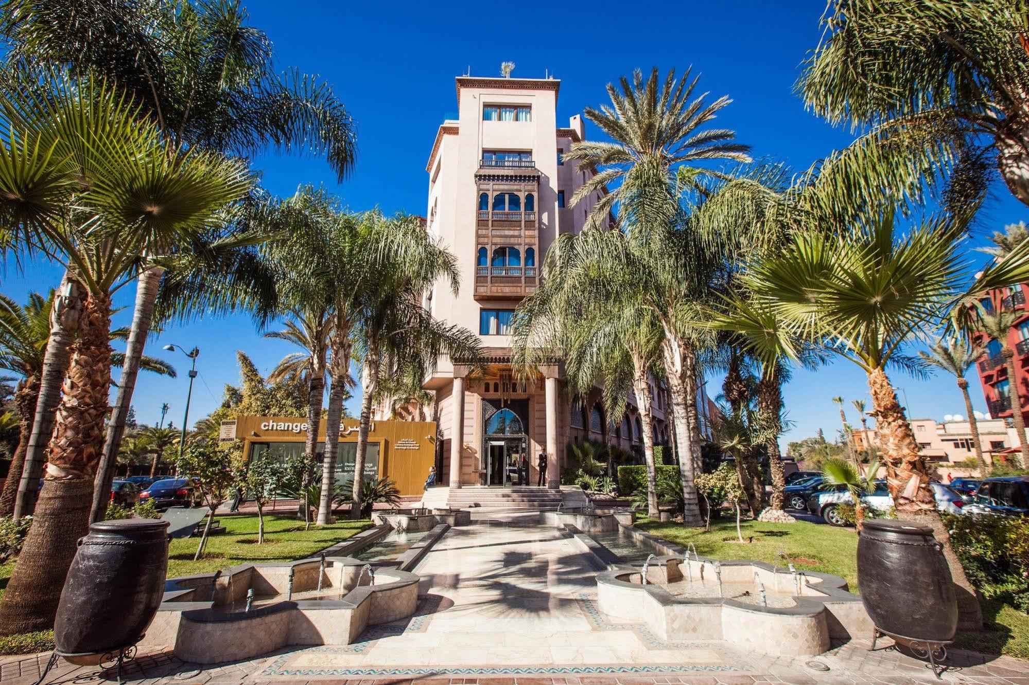 海微尼格spa酒店 马拉喀什 外观 照片 The main entrance of the hotel