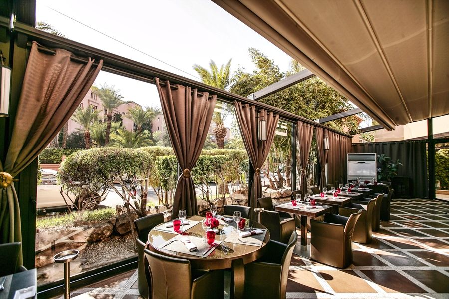 海微尼格spa酒店 马拉喀什 外观 照片 The Terrace